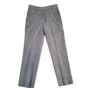 NWT CALVIN KLEIN FLAT FRONT MODERN FIT TAILORED LEG DRESS PANTS SZ.10 REG